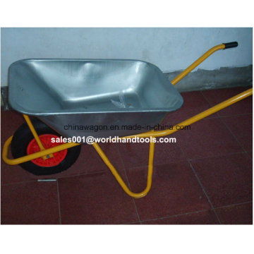 Heavy Duty Construction Reinforced Wheelbarrow